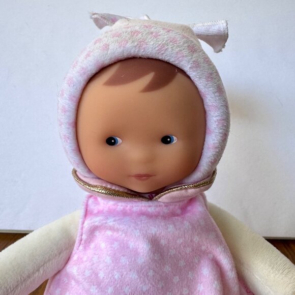 COROLLE Miss Starry Dreams Plush Doll 10" Soft Body Baby Toy Pink Vanilla Scent - Picture 4 of 7